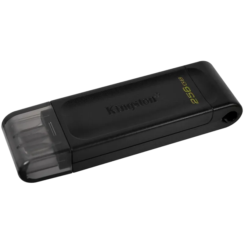 Kingston 256GB USB-C 3.2 Gen 1 DataTraveler 70 - 1