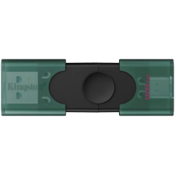 KINGSTON 256GB USB-A + USB-C 3.2 Gen 1 DataTraveler DuoG2 - 1