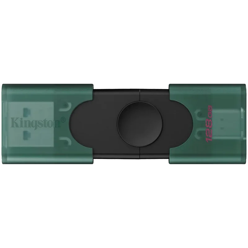 KINGSTON 256GB USB-A + USB-C 3.2 Gen 1 DataTraveler DuoG2 - 1