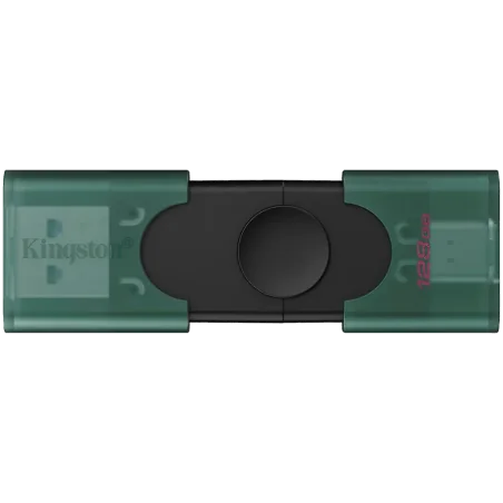 KINGSTON 128GB USB-A + USB-C 3.2 Gen 1 DataTraveler DuoG2 - 1
