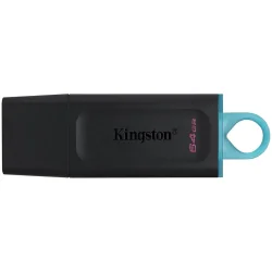 Kingston 64GB USB3.2 Gen 1 DataTraveler Exodia (Black + Teal) - 1