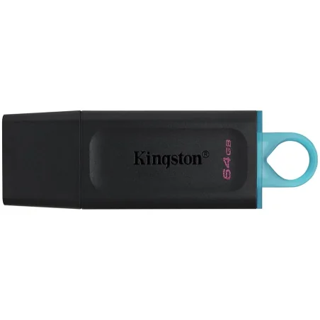 Kingston 64GB USB3.2 Gen 1 DataTraveler Exodia (Black + Teal) - 1