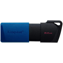 Kingston 64GB USB3.2 Gen 1 DataTraveler Exodia M (Black + Blue) - 1