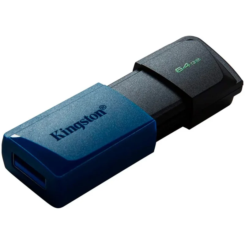 Kingston 64GB USB3.2 Gen 1 DataTraveler Exodia M (Black + Blue) - 1