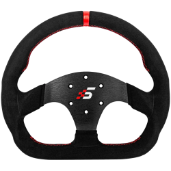 SIMAGIC D-Shaped Steering wheel without HUB, 325mm, Suede. S404 - 1