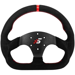 SIMAGIC D-Shaped Steering wheel without HUB, 325mm, Suede. S404 - 1