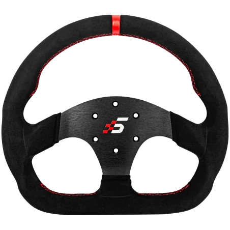 SIMAGIC D-Shaped Steering wheel without HUB, 325mm, Suede. S404 - 1