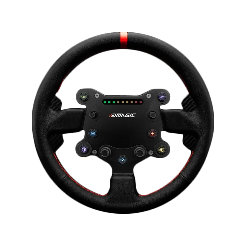 SIMAGIC GT Sport Steering Wheel, Shifter Paddles, Leather. S201 - 1