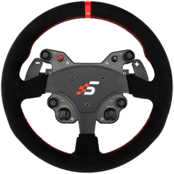 SIMAGIC GT1 Round Steering Wheel, Shifter Paddles, Suede| QR70 Included. S210 - 1
