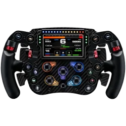 SIMAGIC FX Pro Steering Wheel with Color Screen ,Full Carbon Fiber, Six Paddles, QR50 Included. S203 - 1