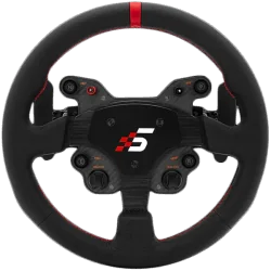 SIMAGIC GT1 Round Steering Wheel, Shifter Paddles, Leather, QR70 Included. S209 - 1