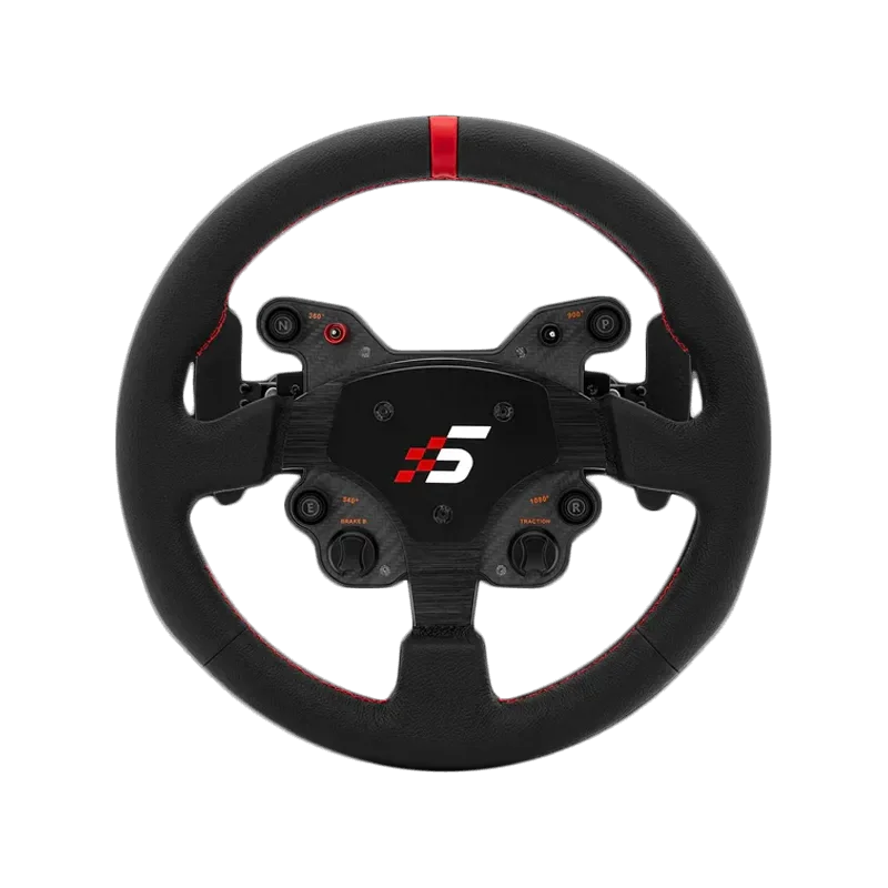 SIMAGIC GT1 Round Steering Wheel, Shifter Paddles, Leather, QR70 Included. S209 - 1