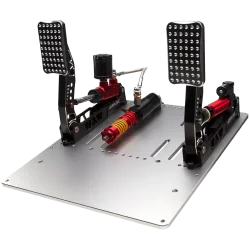 SIMAGIC Crimson Edition, Hydraulic Dual-pedal Set, 200kg Loadcell, Standard Throttle Plate. S312 - 1