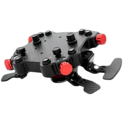 SIMAGIC GT1 Round Steering Wheel with GT Pro Hub(K)| Shifter & Clutch Paddles, Leather,QR70 Included. S207 - 2