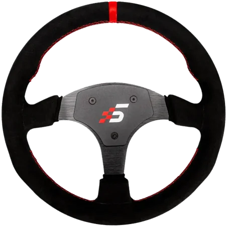 SIMAGIC Round-Shaped Steering wheel without HUB, 330mm, Suede. S402 - 1