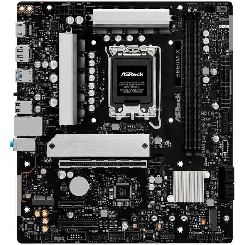 ASROCK B860M-X mATX LGA1851 DDR5 - 1