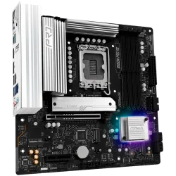 ASROCK MB Desktop B860M Pro Rs, S.1851, 4x DDR5, 1x PCIe 5.0 x16, 1x PCIe 4.0 x4, 1x Blazing M.2, 2x Hyper M.2, 4x SATA3, 2x USB