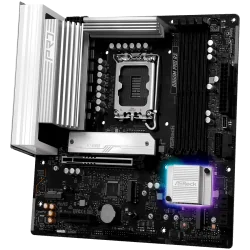 ASROCK MB Desktop B860M Pro Rs, S.1851, 4x DDR5, 1x PCIe 5.0 x16, 1x PCIe 4.0 x4, 1x Blazing M.2, 2x Hyper M.2, 4x SATA3, 2x USB