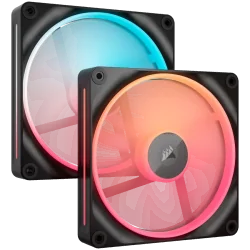 CORSAIR iCUE LINK LX140-R RGB, 140mm RGB Fan, Dual Fan Kit - 1