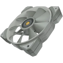 COUGAR MHP 120 White, 120mm 4-pin PWM fan, 600-2000RPM, HDB Bearing, Anti-vibration Dampers, Extension Cable + Low-Noise Adapter