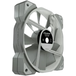 COUGAR MHP 120 White, 120mm 4-pin PWM fan, 600-2000RPM, HDB Bearing, Anti-vibration Dampers, Extension Cable + Low-Noise Adapter