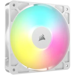 CORSAIR RS120 ARGB White, 120mm ARGB Fan, Single Pack - 1