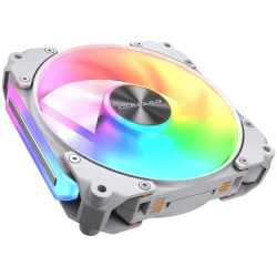 Cougar fan APOLAR 120 ARGB White, Fan Speed 600-2200 RPM±200RPM, Air Flow 75.38 CFM ± 10%, Air Pressure 2.59 mm H2O±10%, HDB Hyd