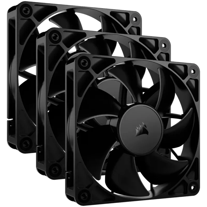 CORSAIR RS120, 120mm Fan, Triple Pack - 1