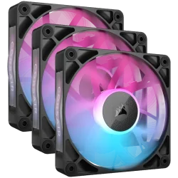 CORSAIR RX RGB Series, iCUE LINK RX120 RGB, 120mm RGB Fan, Triple Fan Kit - 1