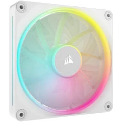 CORSAIR iCUE LINK LX140 RGB White, 140mm RGB Fan, Single Fan - 1