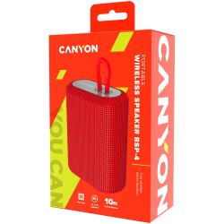 CANYON speaker BSP-4 5W Red - 4