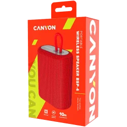 CANYON speaker BSP-4 5W Red - 4