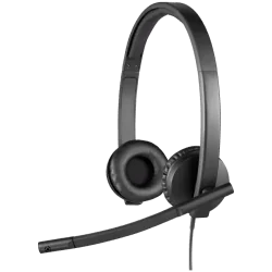 LOGITECH HEADSET - H570e (Teams version) headset - BLACK - USB - (Do Not Use) EMEA28-935 - USB-A - 1