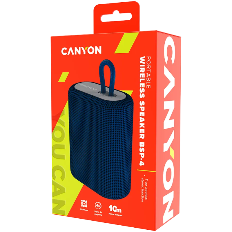 CANYON speaker BSP-4 5W Blue - 1