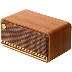 Edifier MP230 Bluetooth Speaker, BT V5.0, USB-C, AUX, TF Card, 2x 48mm Drivers, USB-C, 20W (RMS), Brown - 1