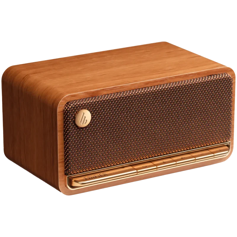 Edifier MP230 Bluetooth Speaker, BT V5.0, USB-C, AUX, TF Card, 2x 48mm Drivers, USB-C, 20W (RMS), Brown - 1