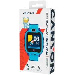 CANYON kids watch Jondy KW-44 4G Camera GPS Music Blue - 4
