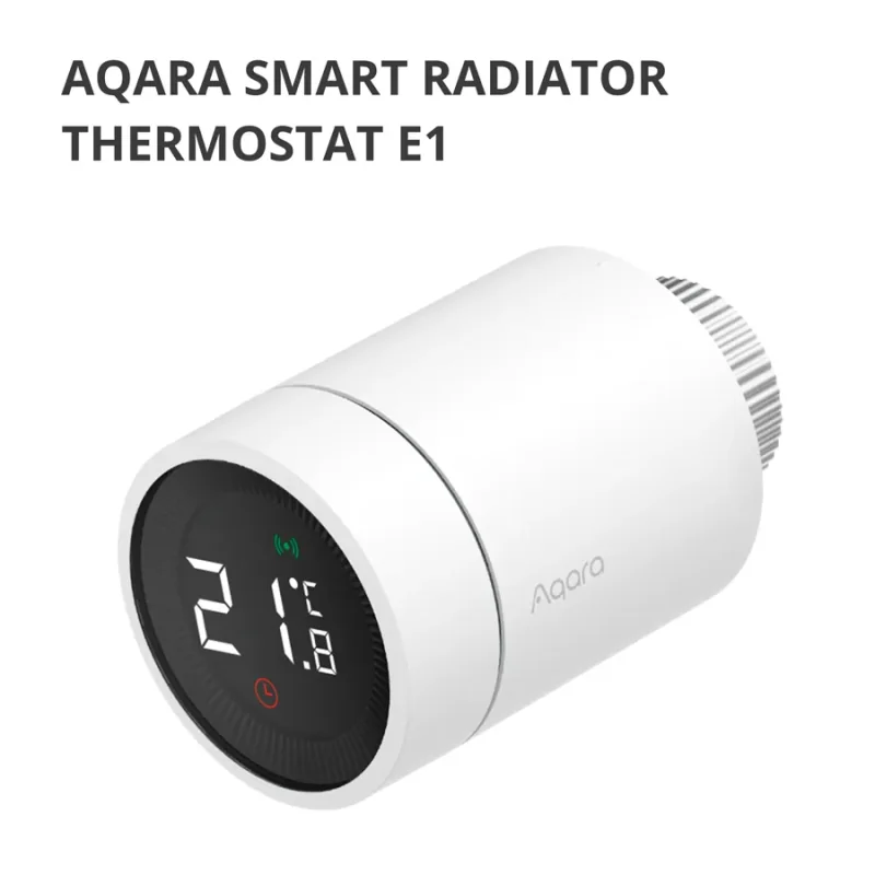 Radiator Thermostat E1: Model No: SRTS-A01 SKU: AA006GLW01 - 1