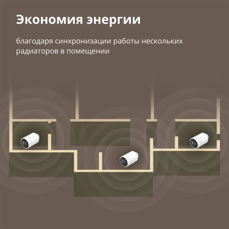 Radiator Thermostat E1: Model No: SRTS-A01 SKU: AA006GLW01 - 1