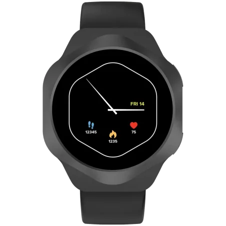 CANYON Smart Watch Hexagon 88 BT-CALL Black - 1