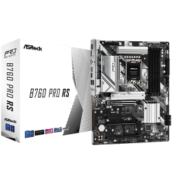 ASROCK MB Desktop B760 Pro RS (S1700, 4x DDR5, 1x PCIe 5.0 x16, 1x PCIe 4.0 x16, 1x PCIe 3.0 x16, 1x PCIe 3.0 x1, 2x Hyper M.2 P
