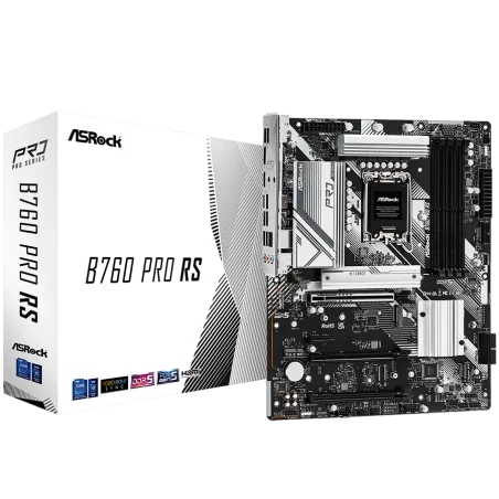 ASROCK MB Desktop B760 Pro RS (S1700, 4x DDR5, 1x PCIe 5.0 x16, 1x PCIe 4.0 x16, 1x PCIe 3.0 x16, 1x PCIe 3.0 x1, 2x Hyper M.2 P