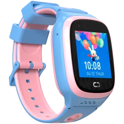 Canyon Kids Watch ZEFIR KW-49 E-SIM 4G GPS WiFi Video Music Games English learning, Pink&Blue - 2