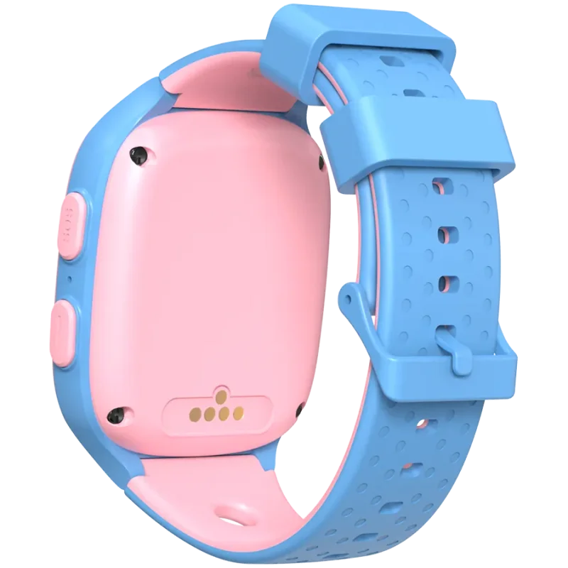 Canyon Kids Watch ZEFIR KW-49 E-SIM 4G GPS WiFi Video Music Games English learning, Pink&Blue - 1