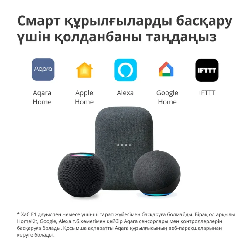 Aqara Hub E1: Model No: HE1-G01 SKU: AG022GLW01 - 1