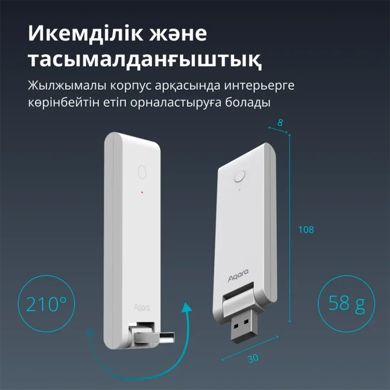 Aqara Hub E1: Model No: HE1-G01 SKU: AG022GLW01 - 1