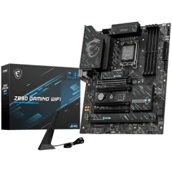 MSI Z890 GAMING WIFI, LGA 1851, Dual Channel DDR5 up to 8800(OC)MHz, 4x PCIe x16 slots, 3x M.2 slots, 6x USB 5Gbps A, 1x USB 20G