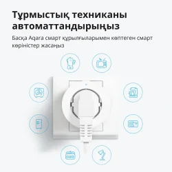 Aqara Smart Plug (EU Version): Model No: SP-EUC01 SKU: AP007EUW01 - 12