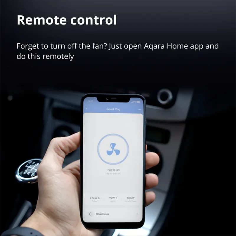 Aqara Smart Plug (EU Version): Model No: SP-EUC01 SKU: AP007EUW01 - 1