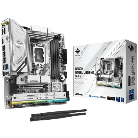 ASROCK B860 Steel Legend WiFi ATX LGA1851 DDR5 - 1